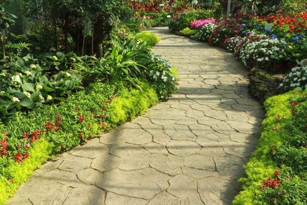 Stone Pathway Repair in Aurora