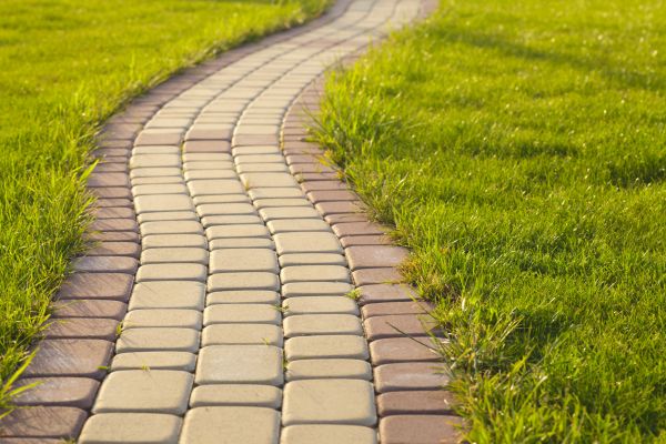 Sidewalk Brick Repair in Aurora