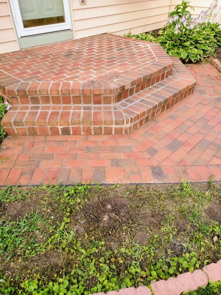 Brick Stoop Repair in Aurora